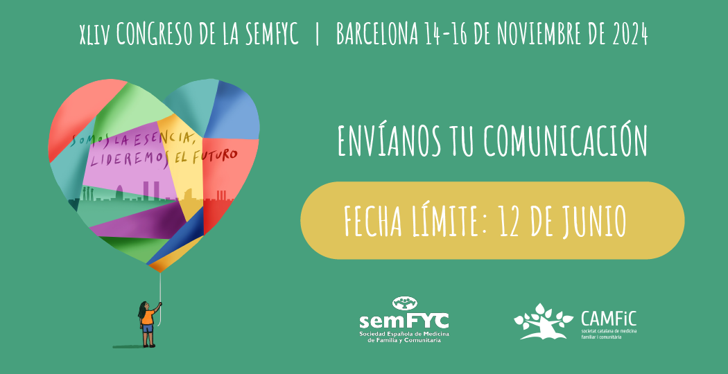 Qué comunicaciones puedes enviar al Congreso de la semFYC en Barcelona